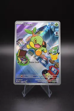 Pokemon TCG Turtwig 040 Me: Mega Evolution Promo Holo NM - Image 1