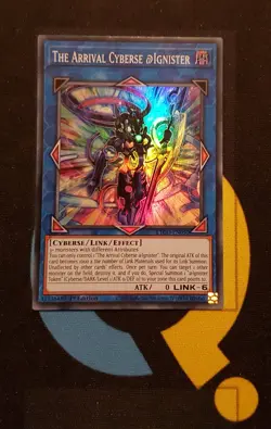 ETCO-EN050 The Arrival Cyberse @Ignister Super Rare 1st Edition YuGiOh Card - Image 1