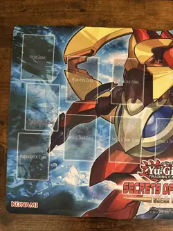 Yugioh Secrets Of Eternity Sneak Peek Mat Yu-Gi-Oh! Konami rubber mat - Image 2