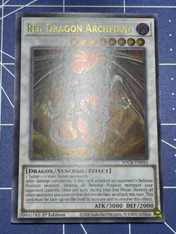 Yu-Gi-Oh! TCG Red Dragon Archfiend SDCK-EN045 Ultra Rare 1st Ed NM - Image 2