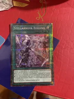 Yugioh Stellarnova Binding (Starlight Rare) BLGG-EN020 Glorious Gallery - Image 1