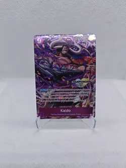 ONE PIECE ENGLISH CARD GAME CHAMPIONSHIP HOLO CARTE Kaido ST04-003 EN TCG MINT - Image 1