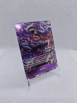 ONE PIECE ENGLISH CARD GAME CHAMPIONSHIP HOLO CARTE Kaido ST04-003 EN TCG MINT - Image 3