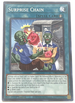 YuGiOh! - Surprise Chain - DIFO-EN068 - 1st Edition - Common - Image 1