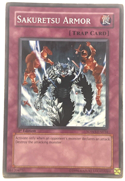 YuGiOh! - Sakuretsu Armor - SDWS-EN034 - 1st Edition - Common - Image 1