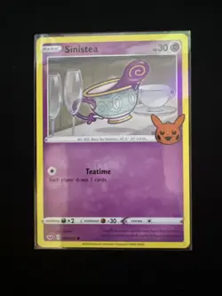 089/202 Sinistea : Common Card : Trick or Trade 2023 Pokemon TCG NM - Image 1
