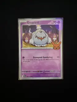 104/198 Greavard : Common Card : Trick or Trade 2023 Pokemon Trading Card Game - Image 1