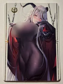 SEXY HEROINE WAIFU Agir AZUR LANE ACG PREMIUM TRIM HOLOFOIL CARD NM - Image 1