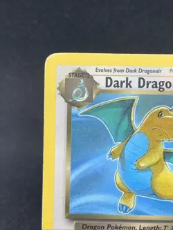 Dark Dragonite 22/82 Team Rocket Pokemon Card/Karte Rare Englisch Dragoran 2000 - Image 2