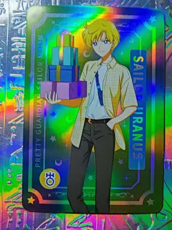 Card Goddess Anime Sailor Moon Mercury Mars Jupiter Venus Sexy Holo Oil - Image 1