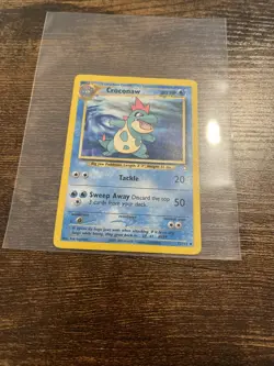 Pokemon TCG Croconaw Neo Genesis 1st Edition Uncommon Card 32/111 WOTC Vintage - Image 1