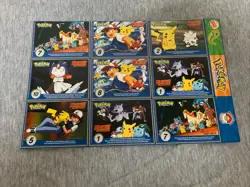 Vintage 1999 Burger King Pokemon Card Uncut Sheet #10 Charizard,Mew Others - Image 2