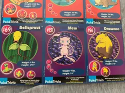 Vintage 1999 Burger King Pokemon Card Uncut Sheet #10 Charizard,Mew Others - Image 5