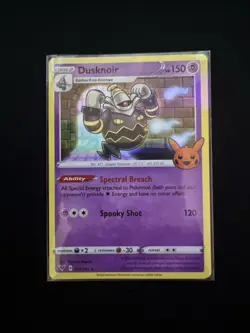 071/185 Dusknoir : Rare Holo Card : Trick or Trade 2023 Pokemon TCG - Image 1