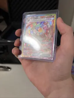 Pokemon TCG Flareon EX Prismatic Evolutions Holo Card 146/131 SV - Image 2