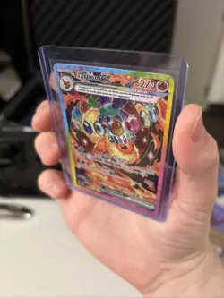 Pokemon TCG Flareon EX Prismatic Evolutions Holo Card 146/131 SV - Image 5