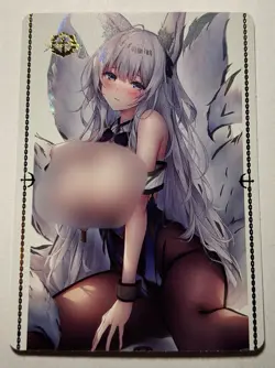 SEXY HEROINE WAIFU Shinano AZUR LANE ACG PREMIUM TRIM HOLOFOIL CARD NM - Image 1