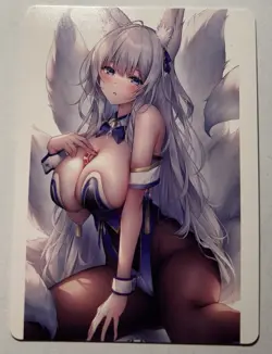 SEXY HEROINE WAIFU Shinano AZUR LANE ACG PREMIUM TRIM HOLOFOIL CARD NM - Image 2