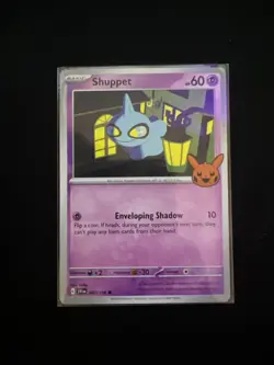 Shuppet 087/198 - Trick or Trade Stamp - Pokemon Trading Card Game - Image 1