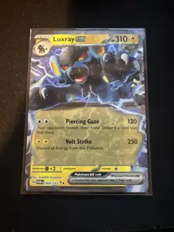 Luxray EX Holo Double Rare Twilight Masquerade Pokemon TCG Card 068/167 - Image 1
