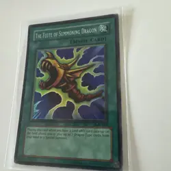 The Flute of Summoning Dragon SDK-042 LP Super Rare NM You-Gi-Oh Card - Image 3