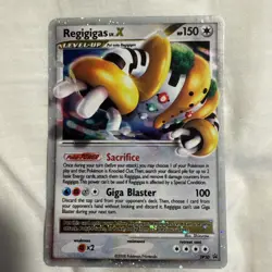 Regigigas Lv. X - DP30 - Pokemon Diamond & Pearl Promo Ultra Rare Card LP - Image 1