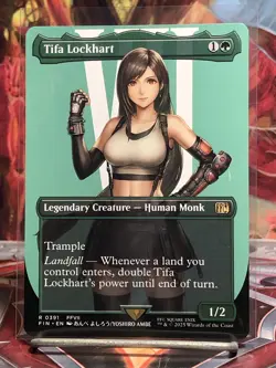 Tifa Lockhart (Non-foil) [Borderless] Final Fantasy 0391 Rare MTG - Image 1