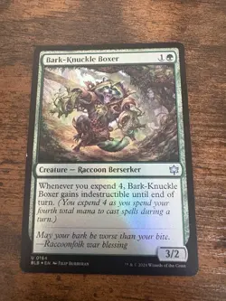 Bark-Knuckle Boxer (164) Foil MTG Magic - Image 1
