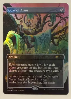 Coat of Arms Borderless Rainbow Foil - Secret Lair MTG - Image 1