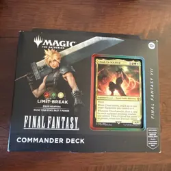 MTG Final Fantasy Sealed Commander Deck Set W/ Sealed Play Pack Brand New - Image 2