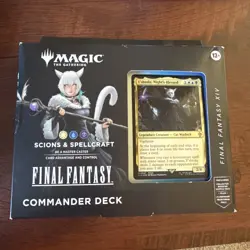 MTG Final Fantasy Sealed Commander Deck Set W/ Sealed Play Pack Brand New - Image 4