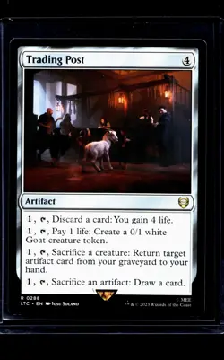 2023 MTG Magic The Gathering LTC Lord of the Rings Commander 288 Trading Post LP - Image 1