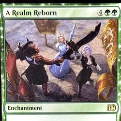 A Realm Reborn - Reg - MTG - Final Fantasy - FIN - 0196 - RARE ~ NM - Image 1