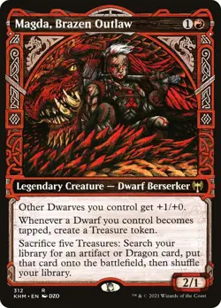 MTG Magda, Brazen Outlaw (Showcase) - 312 / English / Near Mint - Image 1