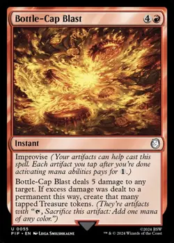 MTG - Bottle-Cap Blast - Fallout - X1 - (NM) - #P8765 - Image 1
