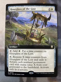 Hourglass of the Lost (Extended Art) [Modern Horizons 3 Commander] Near Mint - Image 1