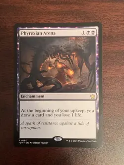 Magic The Gathering #0180 - Phyrexian Arena - Foundations -FDN - R - Image 1