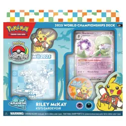 2025 Pokemon World Championship Riley McKay Flutter Devo Gardevoir Sealed Box - Image 2