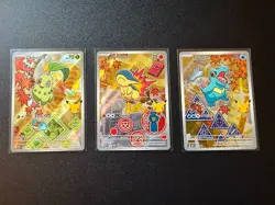 Pokemon TCG First Partner Illustration Collection Series 2 Johto Gen 2 Starters - Image 1