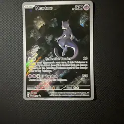 Pokemon Mewtwo 052 Scarlet & Violet Promo Holo 130 HP Basic ENG - Image 1