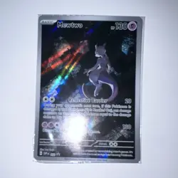 Pokemon Mewtwo 052 Scarlet & Violet Promo Holo 130 HP Basic ENG - Image 2