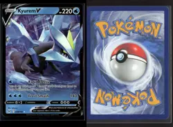 Kyurem V 048/196 Holo V Rare Lost Origin Pokemon NM/M - Image 3
