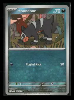 Houndour (Master Ball Pattern) 062/131 Prismatic Evolutions NM/M Pokemon - Image 1
