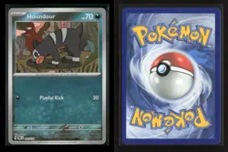 Houndour (Master Ball Pattern) 062/131 Prismatic Evolutions NM/M Pokemon - Image 3