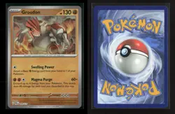 Groudon (Master Ball Pattern) 049/131 Prismatic Evolutions NM/M Pokemon - Image 3