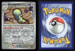 Dudunsparce 080/131 Holo Prismatic Evolutions Reverse Holo NM/M Pokemon - Image 3