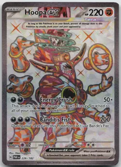 Hoopa ex 226/182 Ultra Rare Paradox Rift Pokemon Near Mint - Image 1