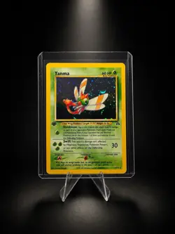 Pokemon! Yanma Neo Discovery 17/75 Holo - 1st Edition! - Image 1