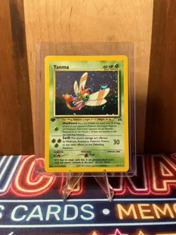 Pokemon! Yanma Neo Discovery 17/75 Holo - 1st Edition! - Image 4