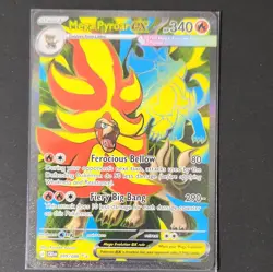 Pokemon TCG Mega Pyroar EX Evolutions Full Art Holo EN #099/086 - Image 1